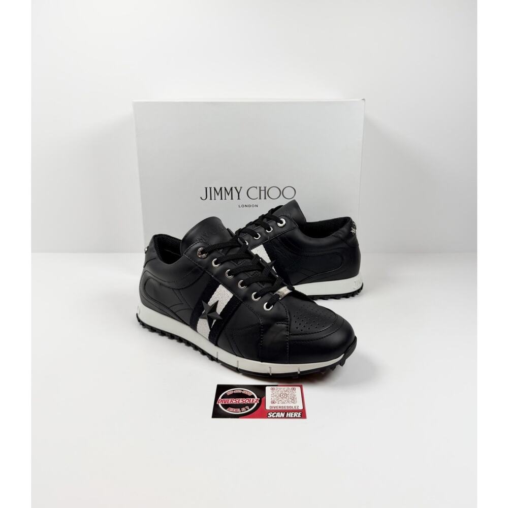 Size 11.5 - Givenchy Leather Star Studded Sneakers
